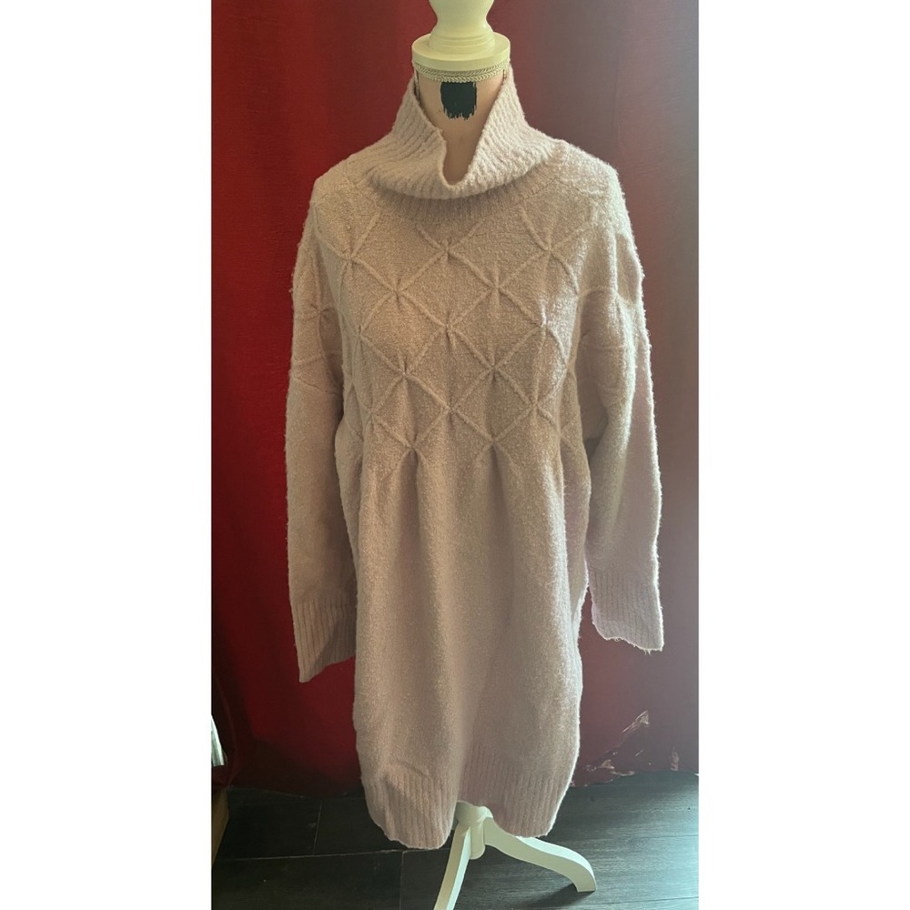 Free People Oversized Sweater Dress - Picture 1 of 4